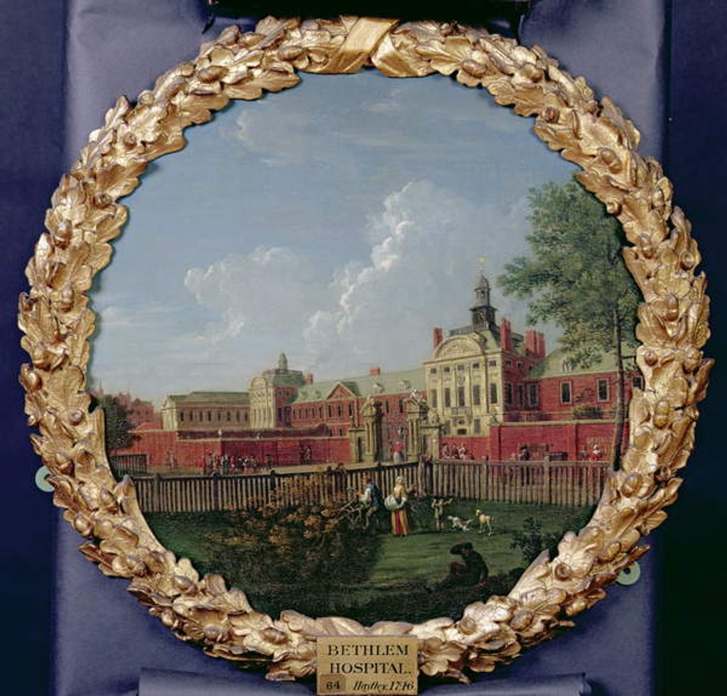 Detail of Bethlem Hospital, c.1747 by Edward Haytley
