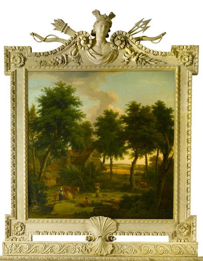 Detail of Landscape with Figures, 1757 by George Lambert