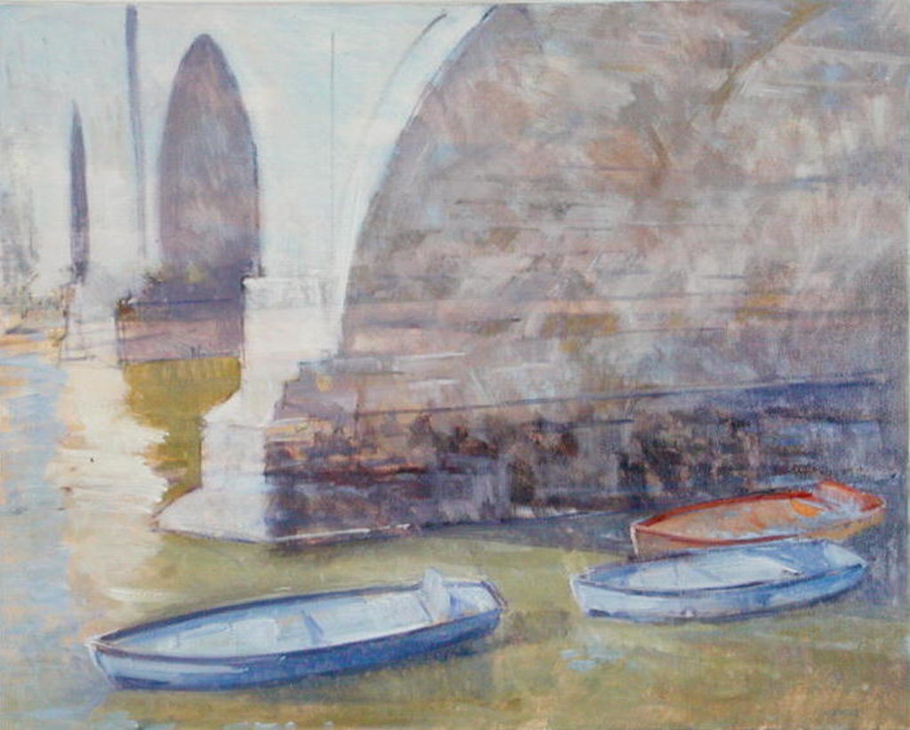 Detail of Richmond Bridge by Christopher Glanville