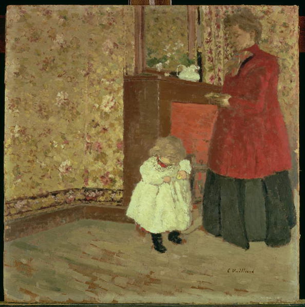 Detail of Mother and Child, 1900 by Edouard Vuillard