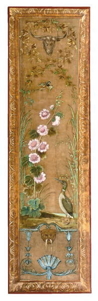 Detail of Entre-fenetre panel, c.1750 by Andien de Clermont