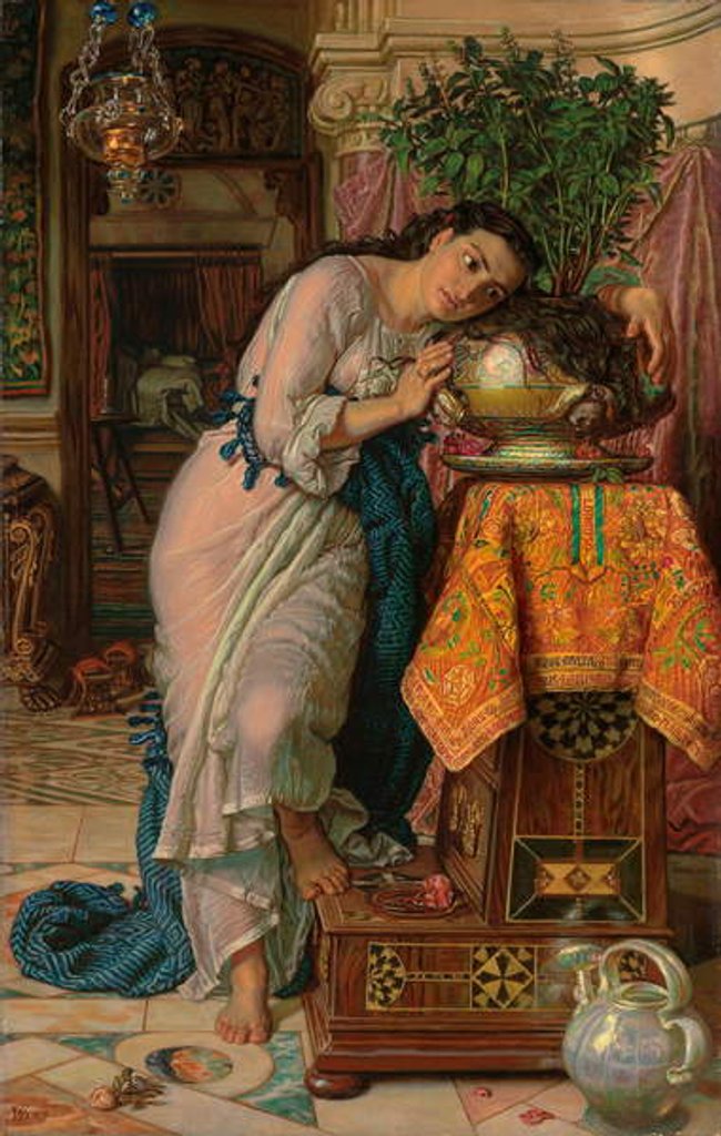Detail of Isabella and the Pot of Basil, 1867 by William Holman Hunt
