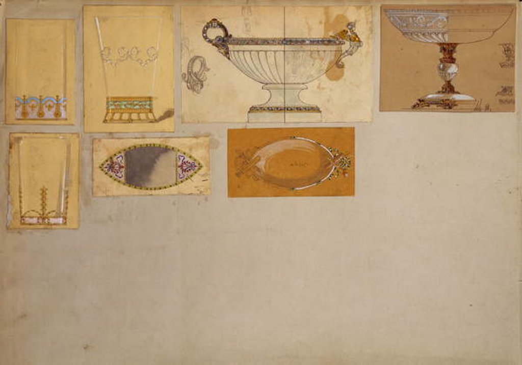 Detail of Selection of designs, House of Carl Faberge by Carl Fabergé