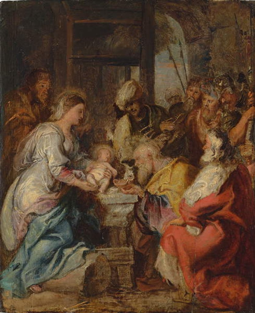 Detail of The Adoration of the Magi by Peter Paul Rubens