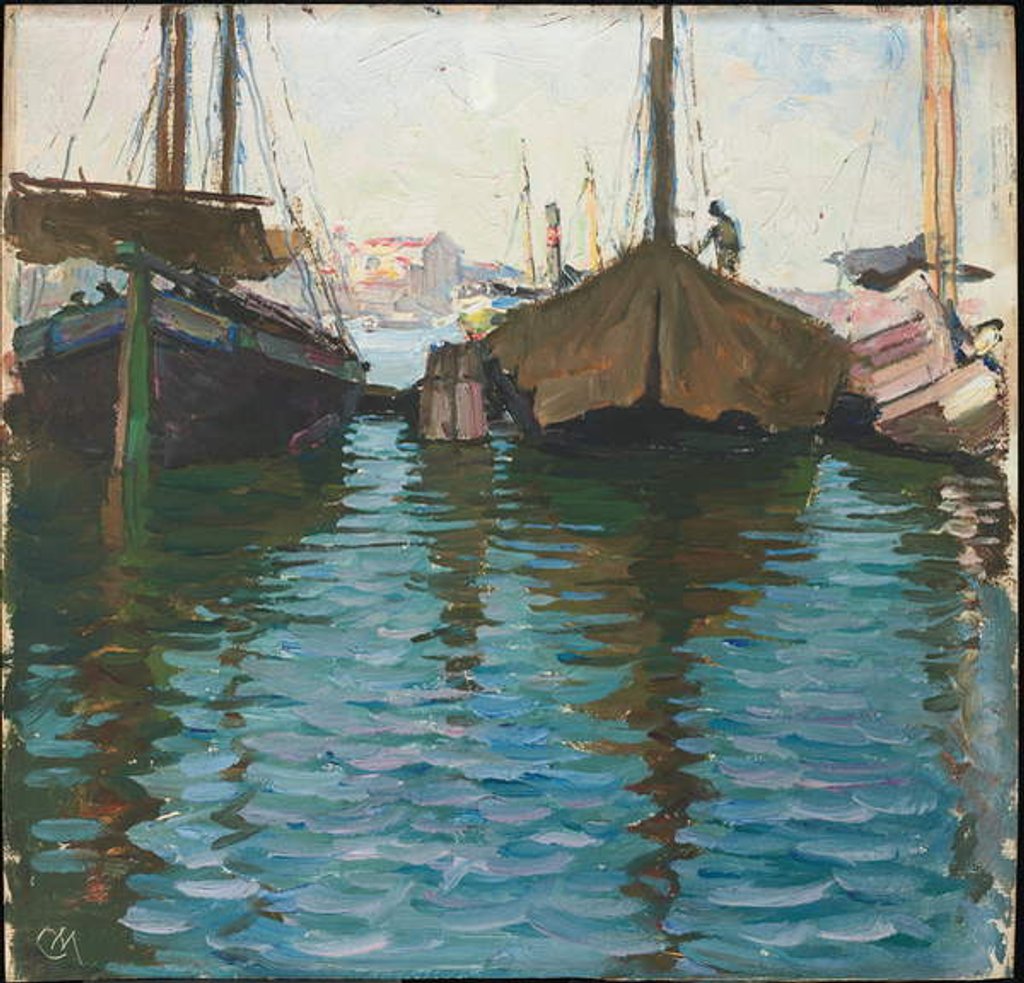 Detail of Venedig by Carl Moll