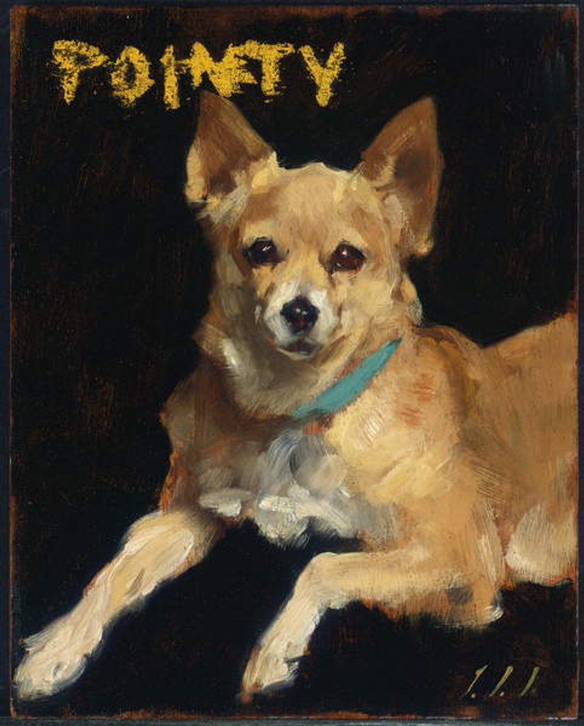 Detail of Pointy by John Singer Sargent