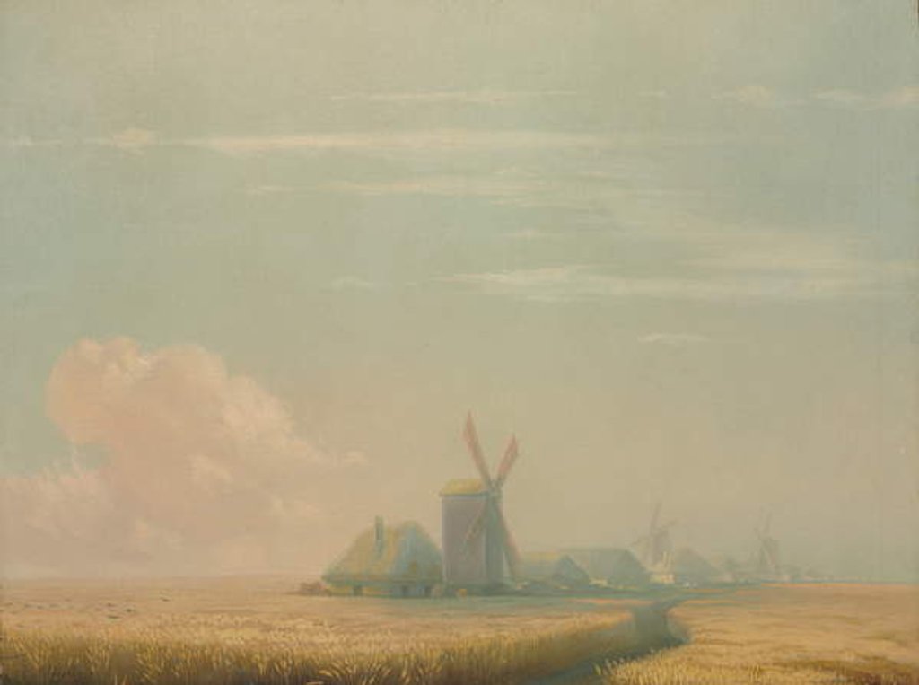 Detail of Ukrainian Harvest, 1857 by Ivan Konstantinovich Aivazovsky