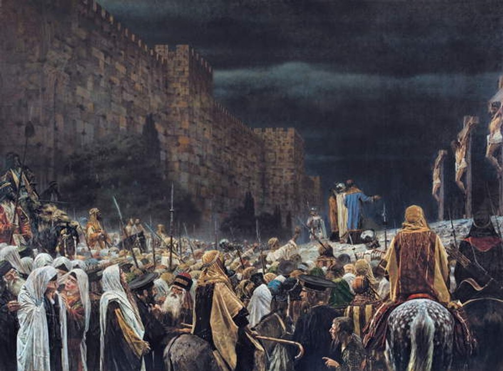 Detail of Crucifixion by the Romans, 1887 by Vasili Vasilievich Vereshchagin