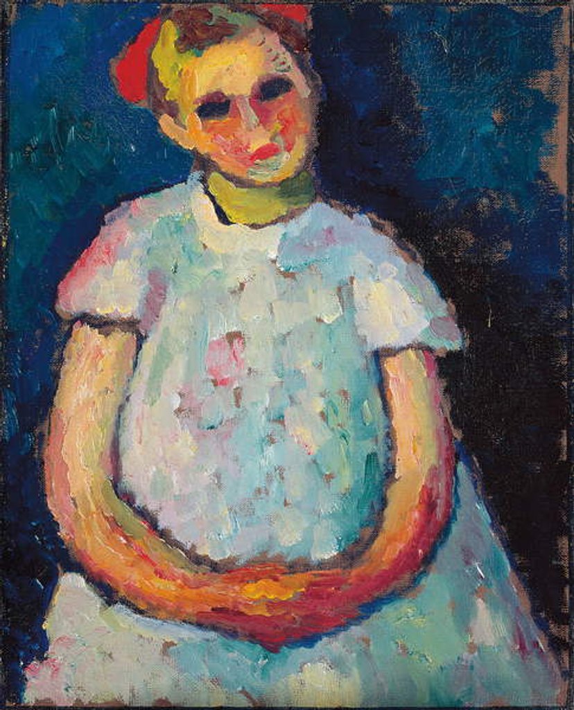 Detail of Child with Folded Hands, c. 1909 by Alexej von Jawlensky