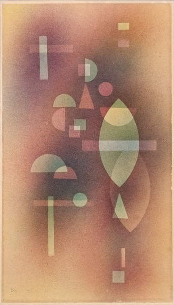 Detail of Durchsicht, 1930 by Wassily Kandinsky