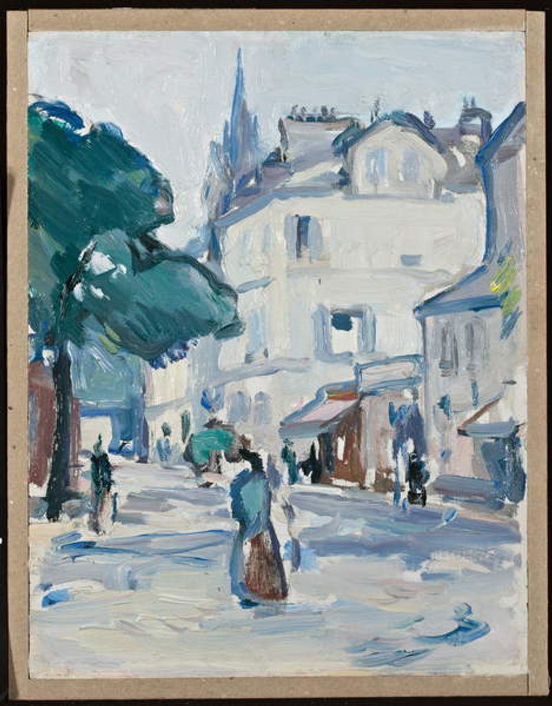 Detail of Street Scene, Paris by Samuel John Peploe