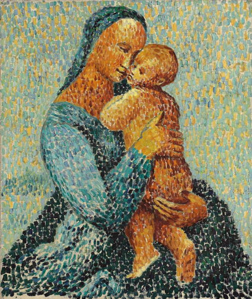Detail of Mother and Child, 1924 by Christopher Wood