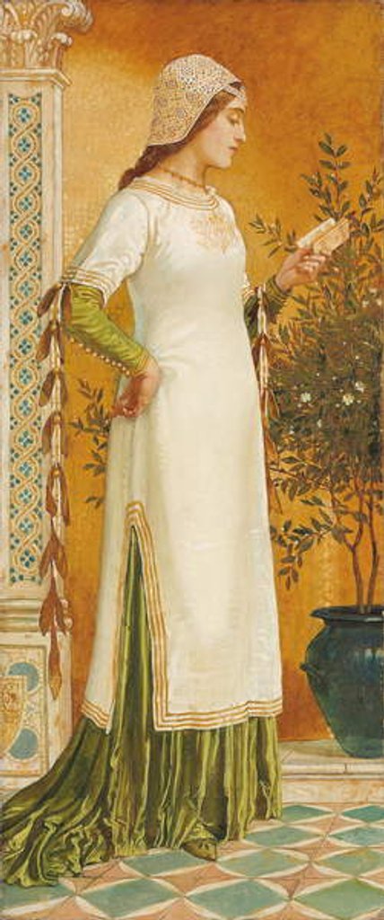 Detail of Laura Reading, 1885 by Walter Crane