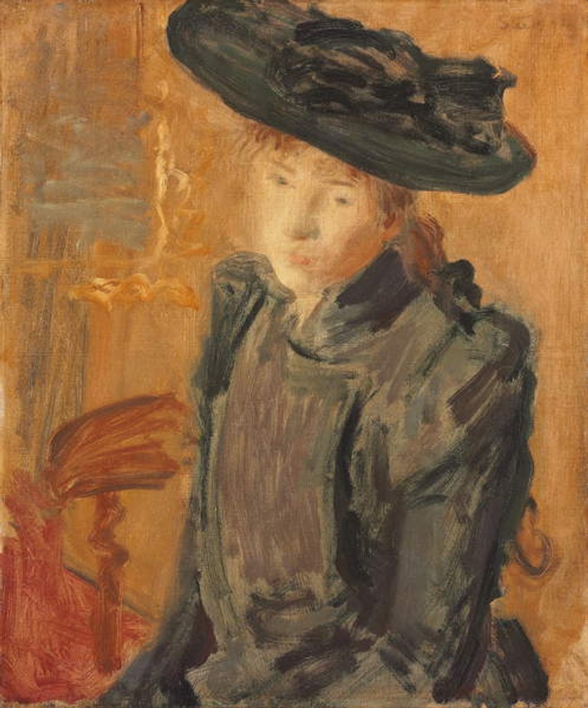 Detail of Girl in a Large Hat, 1892 by Philip Wilson Steer