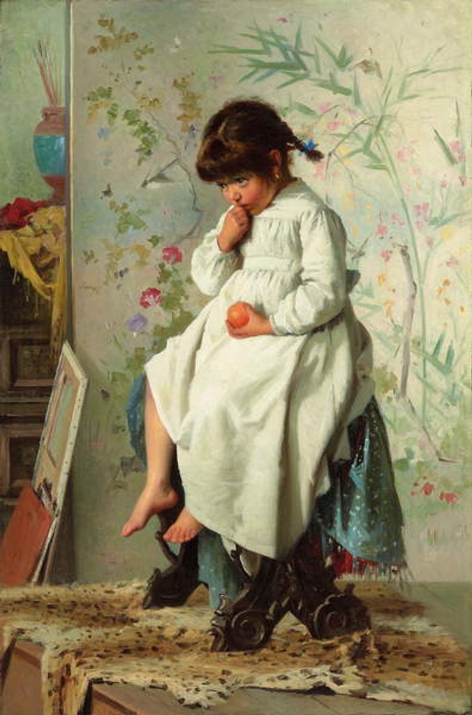 Detail of The Little Model by Alexander M. Rossi