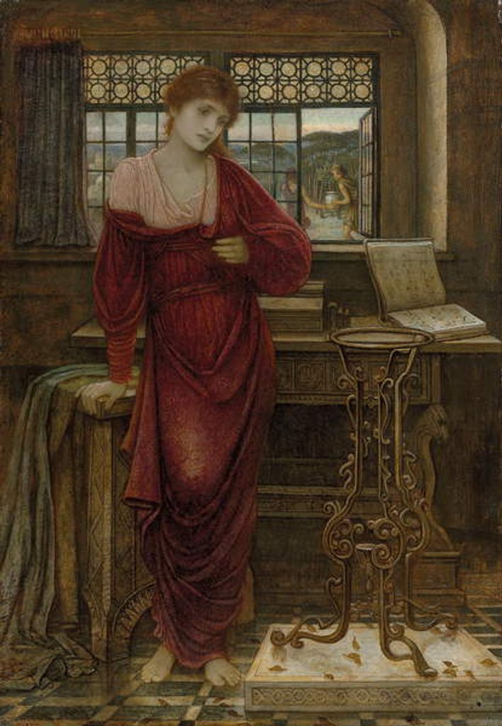 Detail of Isabella by John Melhuish Strudwick