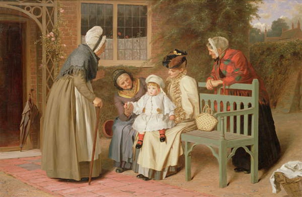 Detail of The Centre of Attraction by James Hayllar