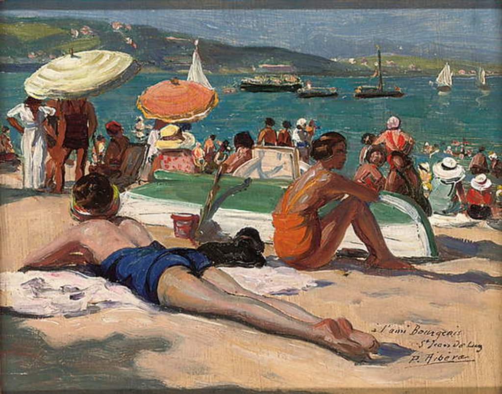 Detail of A l'Ami Bourgeois, St. Jean de Luz by Pedro Ribera