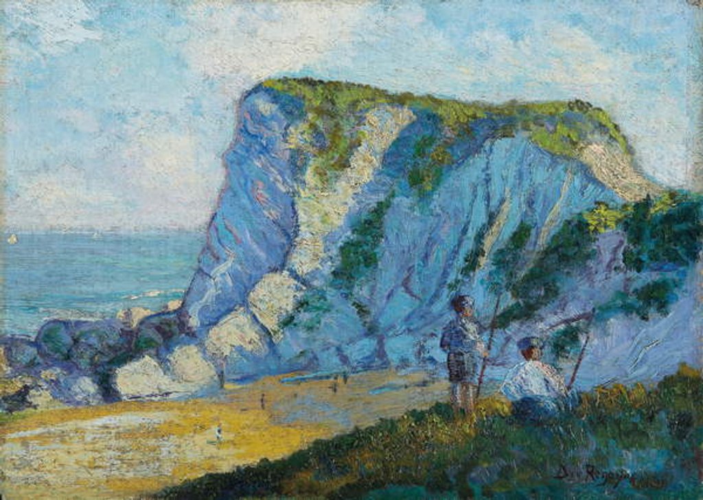Detail of Cabo de Higuer, 1883-84 by Diario or Dario de Regoyos y Valdes