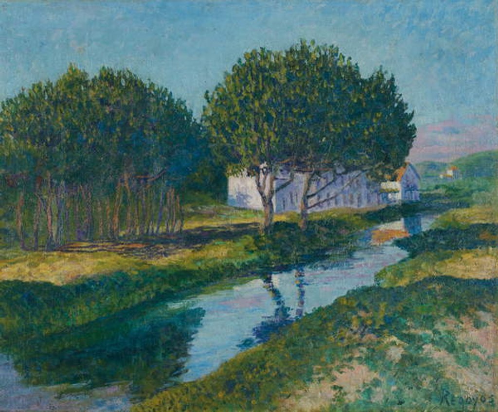 Detail of El Gobelas by Diario or Dario de Regoyos y Valdes