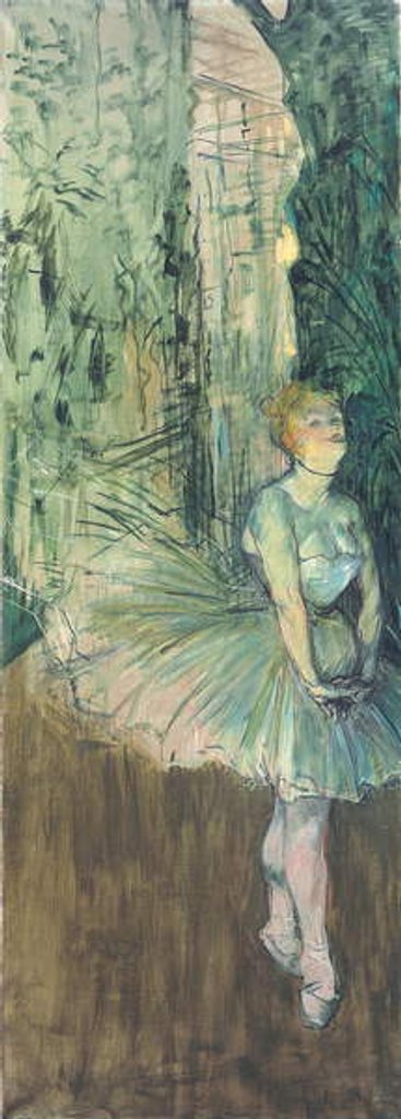 Detail of Dancer, 1895-96 by Henri de Toulouse-Lautrec