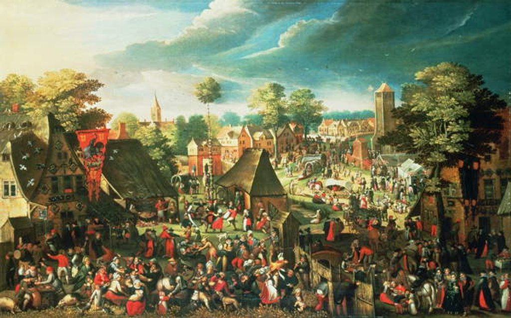 Detail of The Feast of St George by Pieter Balten