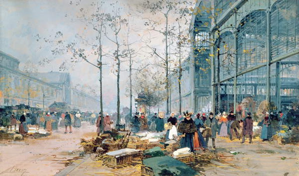 Detail of Les Halles, Paris by Jacques Lieven