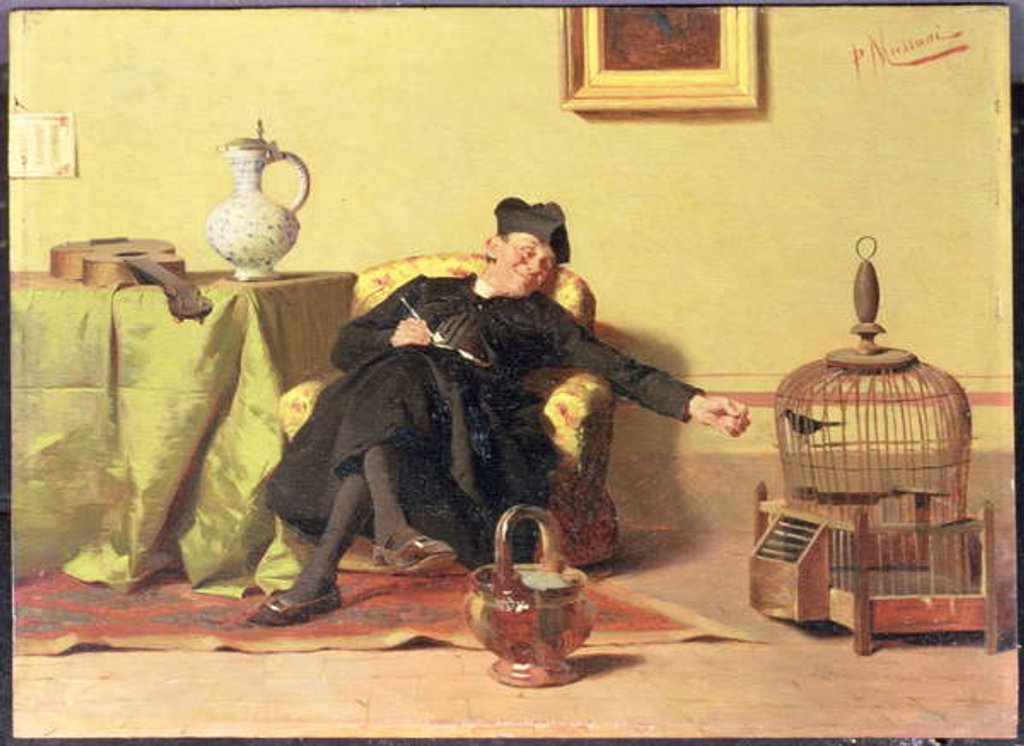 Detail of The Offering by Pompeo Masani