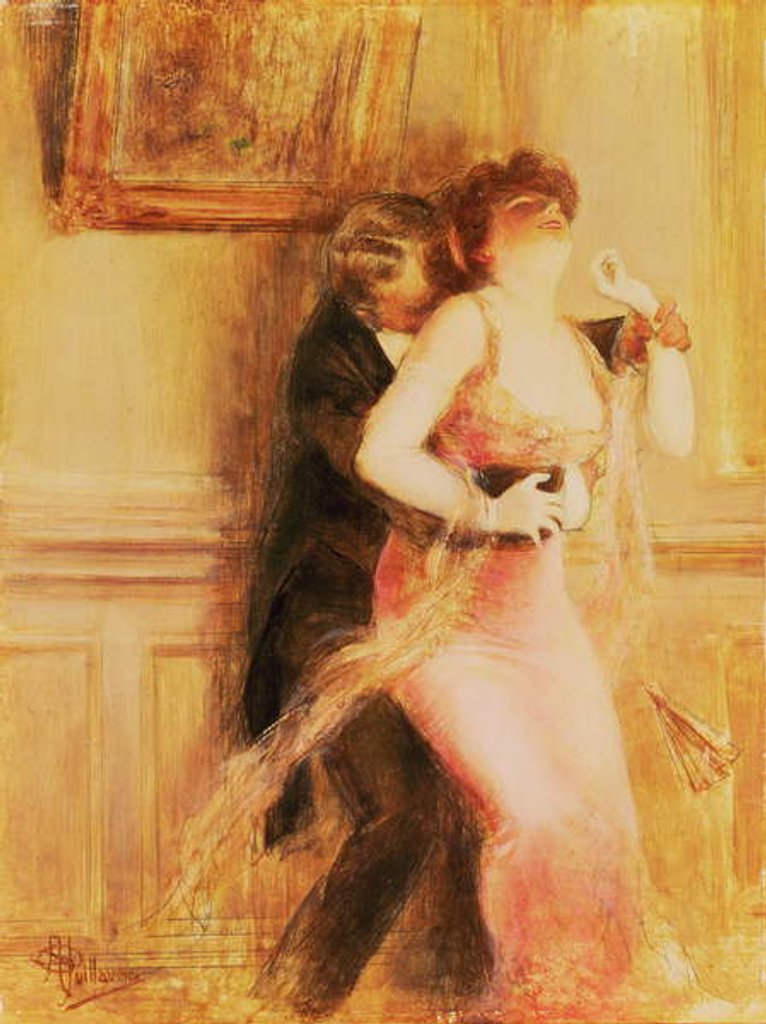 Detail of The Dance by Albert Guillaume