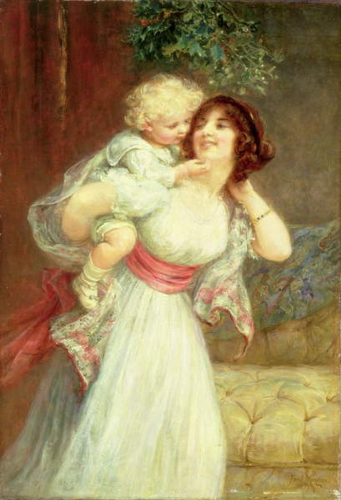 Detail of Mother's Darling by Frederick Morgan