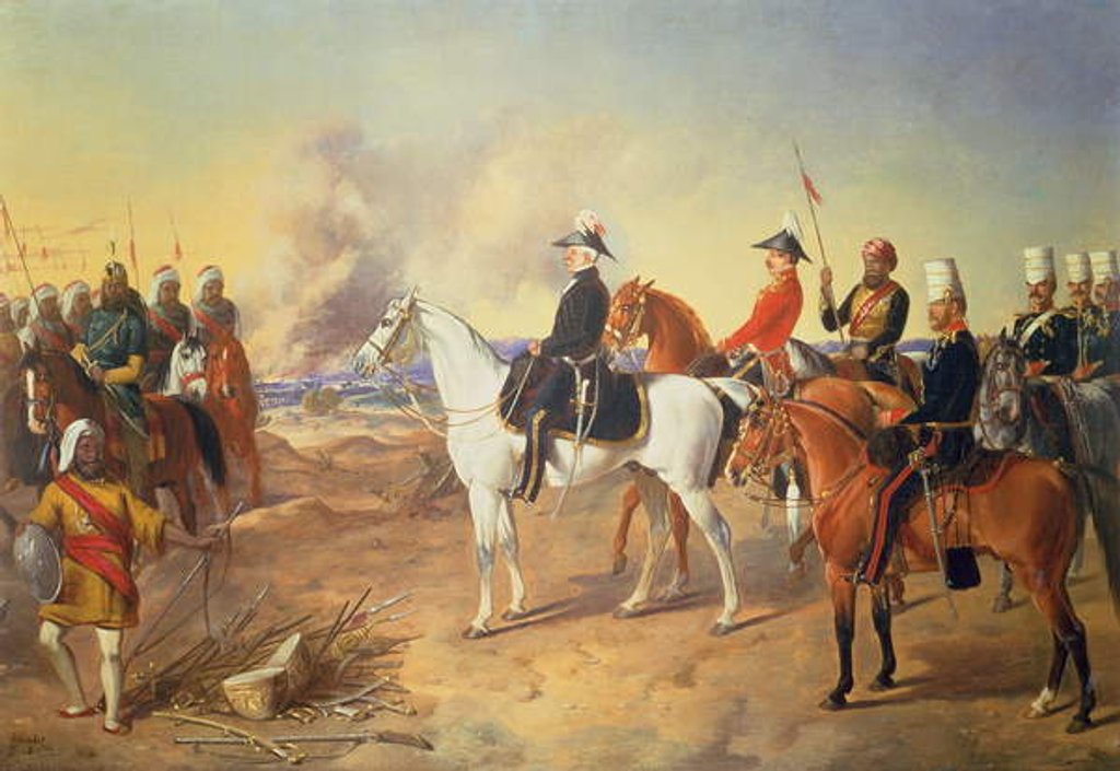 Detail of General Gough, Commander-in-chief of the Army of The Sutlej by John Wheeler of Bath