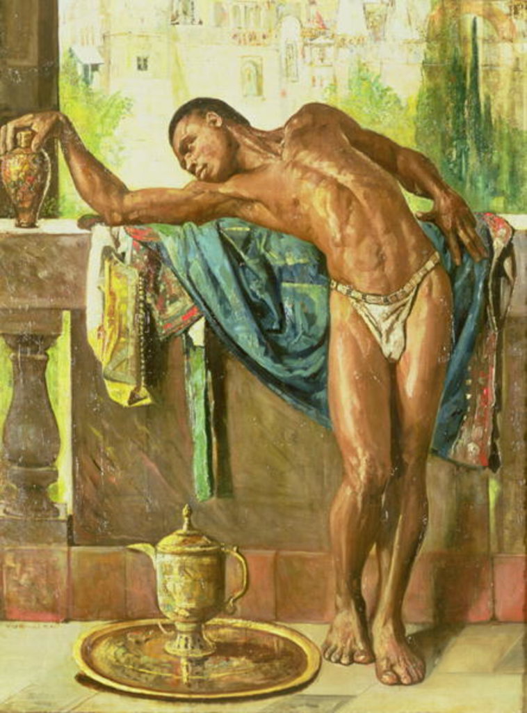 Detail of The Slave by Gyula Tornai