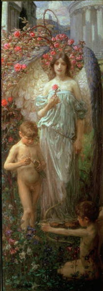 Detail of The Spirit Is by Frederick Stead