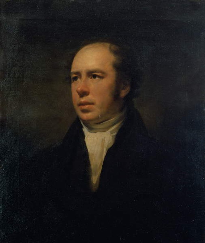 Detail of Portrait of The Reverend John Thomson, Minister of Duddingston by Henry Raeburn