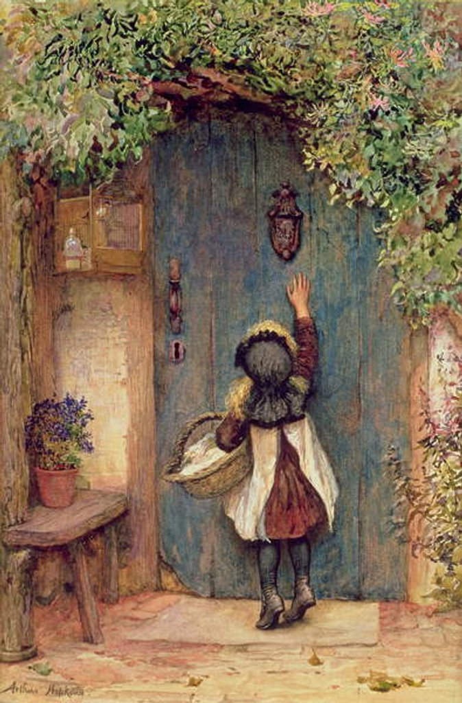 Detail of The Visitor by Arthur Hopkins