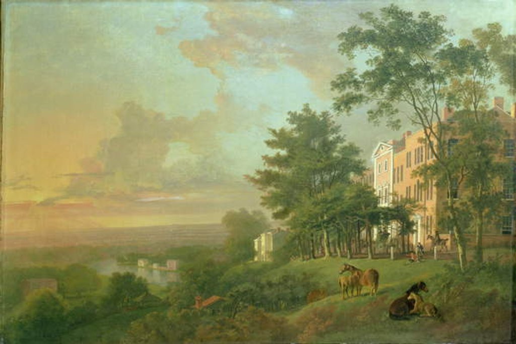 Detail of View from the Terrace, Richmond Hill by G. and Gilpin S. Barrett