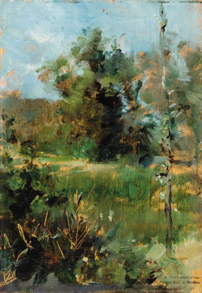 Detail of The Clearing by Henri de Toulouse-Lautrec