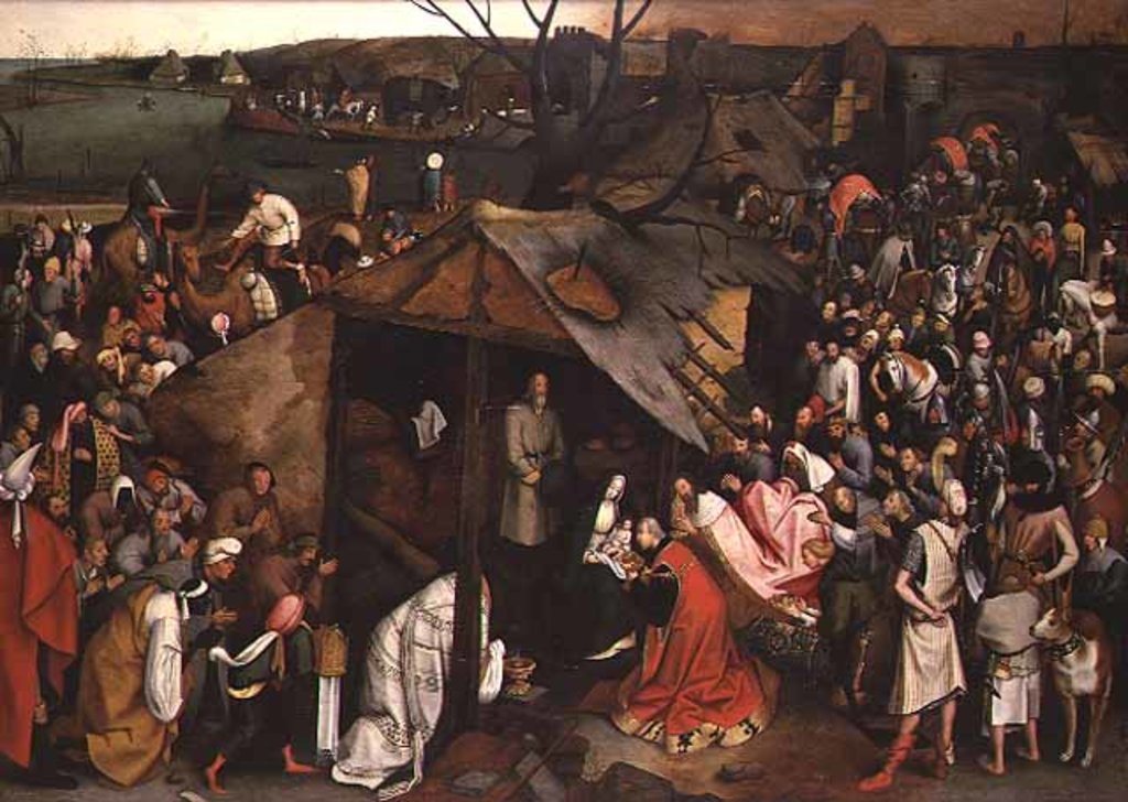 Detail of The Adoration of the Magi by Pieter Balten