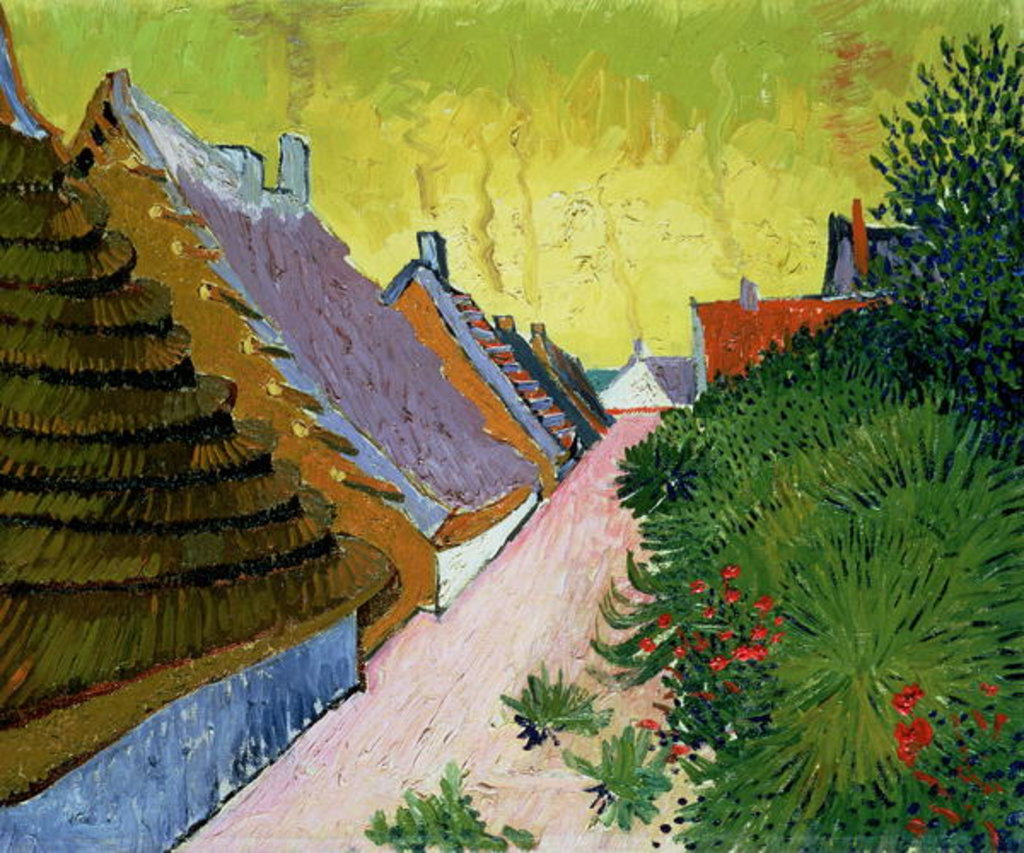 Detail of Mas at Saintes-Mairies, 1888 by Vincent van Gogh