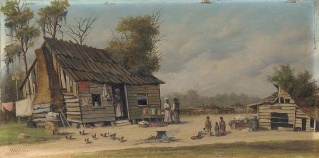 Detail of Noontime Break by William Aiken Walker