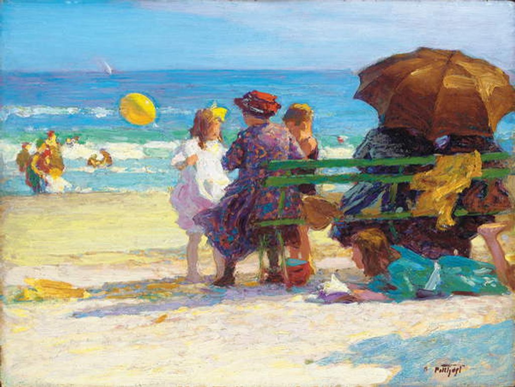Detail of A Family Outing by Edward Henry Potthast