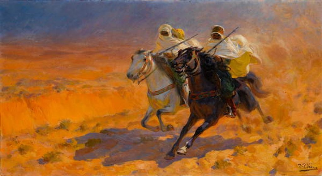 Detail of Fantasia by Ulpiano Checa y Sanz