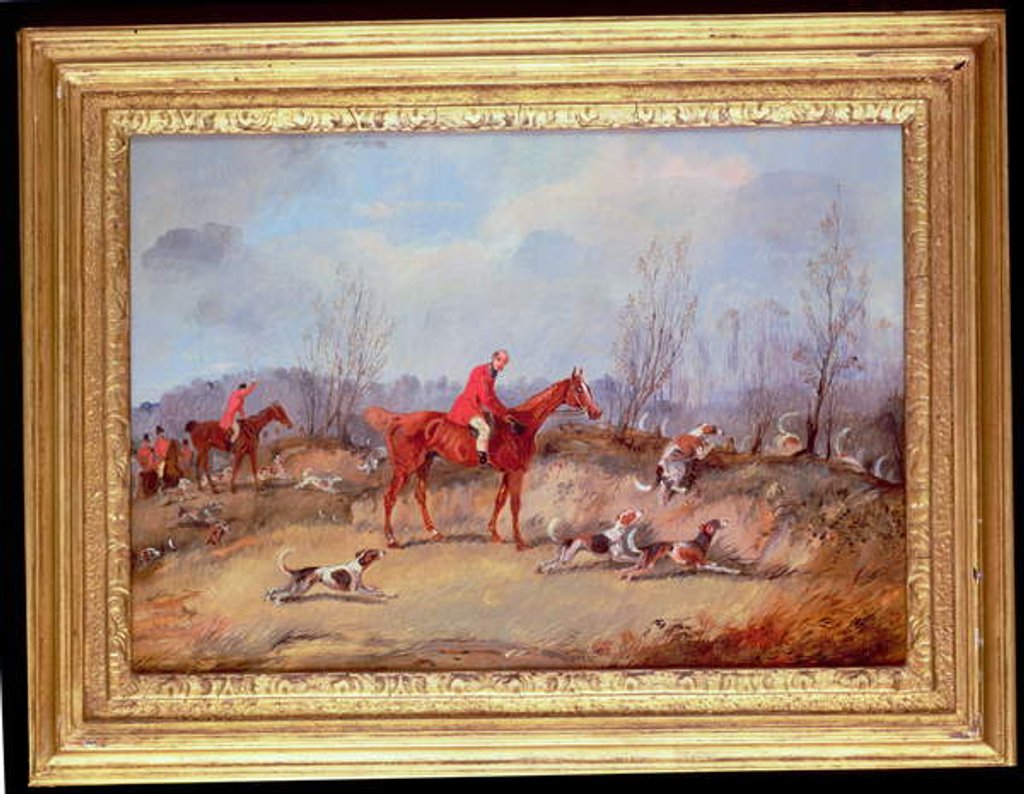 Detail of Tally Ho! Samuel Henry Alken Jnr, 19th century by Samuel Henry Alken