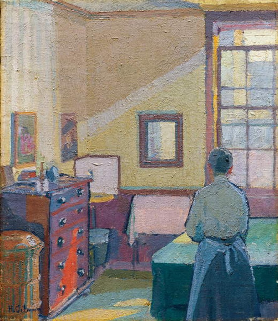 Detail of Interior, 1917 by Harold Gilman