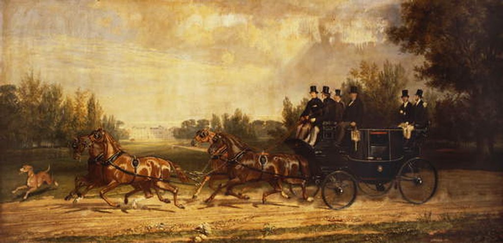 Detail of The Crack Team of 1858 by Joseph Francis Walker