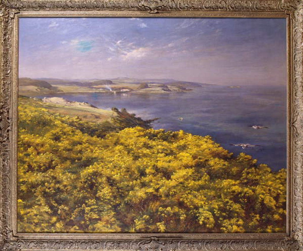 Detail of Summer on the Firth of Fourth by Charles Martin Hardie