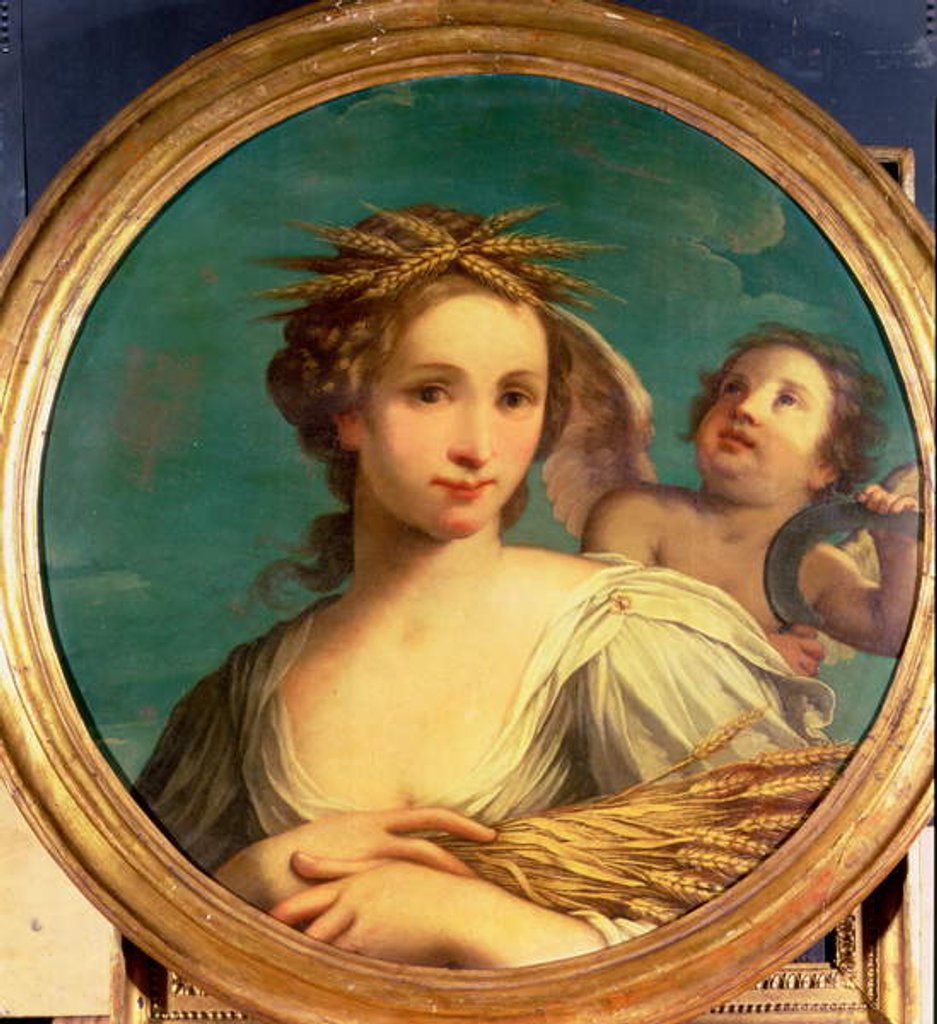 Detail of Ceres by Pietro Bianchi