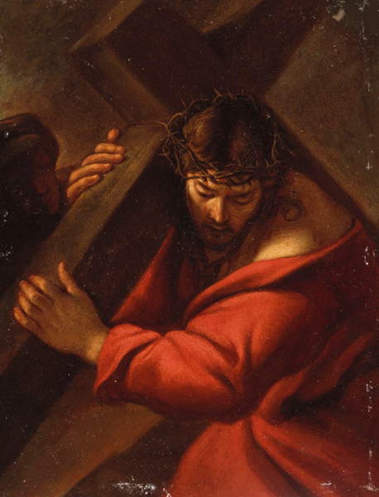 Detail of Christ on the Road to Calvary by Sisto Badalocchio