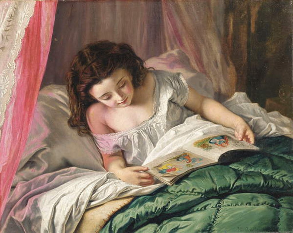 Detail of Reading Time by Sophie Anderson