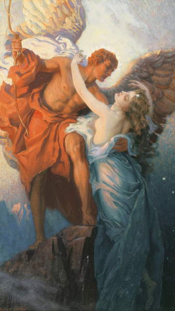 Detail of Day and the Dawnstar by Herbert James Draper